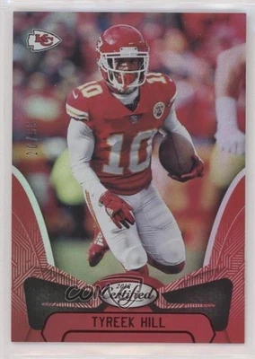 2018 Certified Mirror Red /99 Tyreek Hill #32 - Image 1 of 2