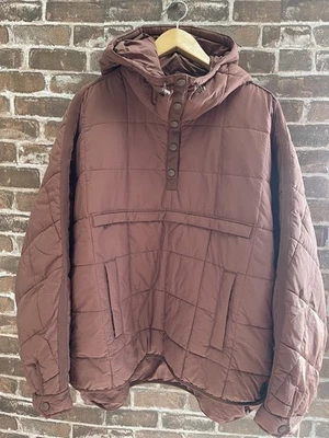 Chaqueta acolchada suéter Free People FP Movement Pippa marrón XL Foto 1 de 4