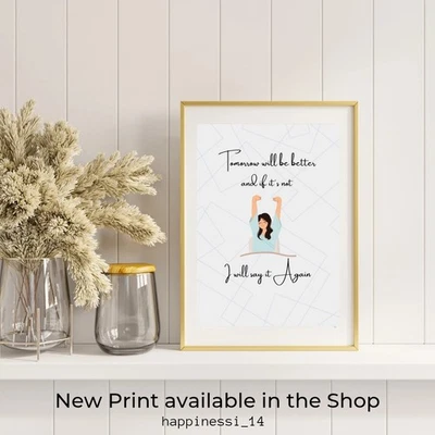 Мотивационная цитата цифровое настенное искусство | позитивный печатный плакат мгновенная загрузка - Изображение 1 из 4