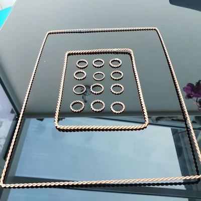 SACRED CUBIT TENSOR Tensor Ring Smart Meter WiFi Router EMF Harmoniser Solomon Sacred Bosnian Cubit