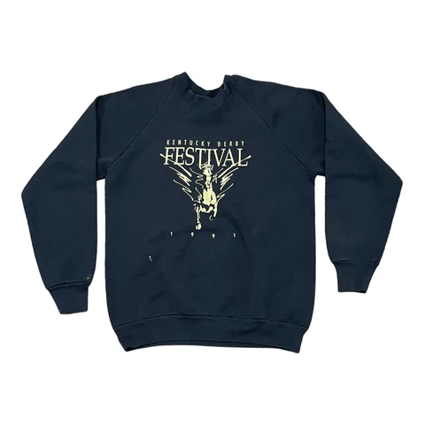 Vintage 1991 Kentucky Derby Festival Crewneck Sweatshirt Adult Large Cover