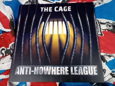 ANTI NOWHERE LEAGUE 'The Cage' IMPORT L.P. SEX PISTOLS Clash COCKNEY REJECTS GBH - Image 1 of 4
