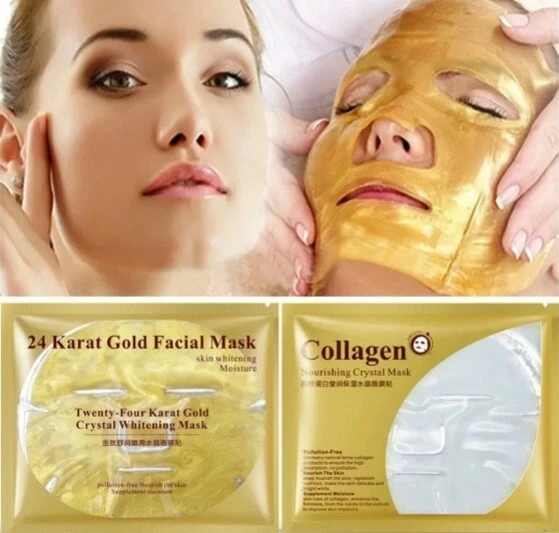 Mascarilla facial de oro de 24 quilates Foto 1 de 1