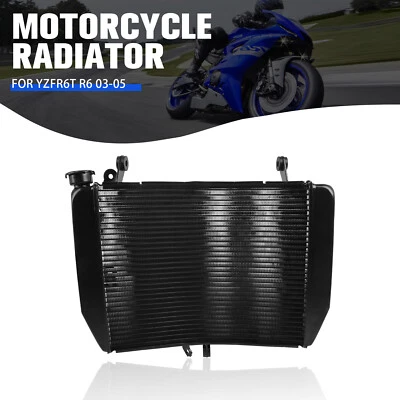 Engine Radiator Cooler Cooling Fits For Yamaha YZF-R6T YZF-R6 2003-2005 2004 Foto 1 de 4