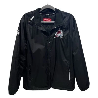 CCM Colorado Avalanche Tactical Degree Hockey Jacket Size Large - Image 1 of 4
