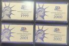 1999-2002 Us Mint Proof Sets with Box & Coa Lot of 39 Coins (4 Annual Sets)