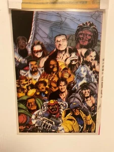 DC/MILESTONE MEDIA SHADOW WAR TODOS LOS HÉROES ARTE ORIGINAL IMPRESIÓN CELULAR 4 CAPAS NEGATIVOS - Imagen 1 de 5