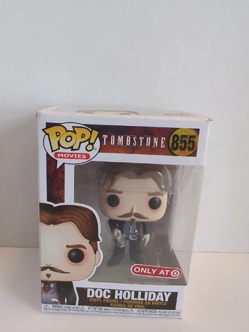 Funko Pop 855 Doc Holiday Target Exclusive Tombstone Movies Vaulted Val Kilmer Cover