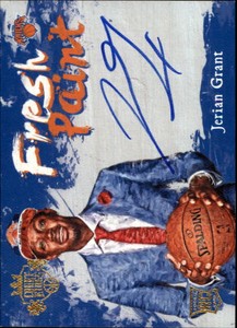 2015-16 Court Kings Fresh Paint Autographs Basketball Card #17 Jerian Grant