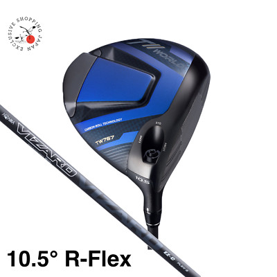 Used HONMA Golf Tour World Tw747 455 9.5 Driver Dr Vizard Fd-6