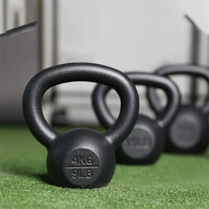 4-24kg Cast Iron Kettlebells Weightlifting Kettlebells Cross Weight Dumbbell Gym - Picture 1 of 15