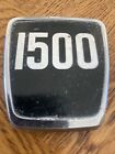 Genuine Triumph 1500 TC Black Grille Badge/ Emblem/ Logo  Dry stored since 80s