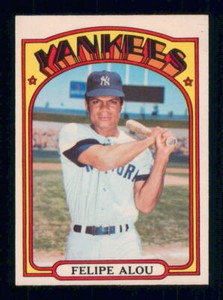 1972  OPC  O-PEE-CHEE  BASEBALL  # 263  FELIPE ALOU    15966