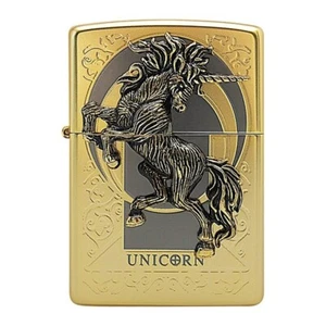 Encendedor Zippo unicornio GD a prueba de viento genuino - Imagen 1 de 7