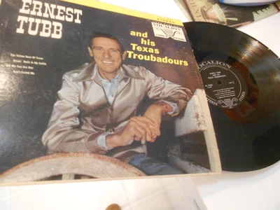 ernest tubb and his texas troubadours lp vocalion 73684 vinyl vg+ - Image 1 of 2