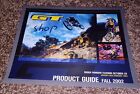 2002 GT Bikes Freestyle & BMX bicycle product catalog STORE ADVANCE ORDER BOOK