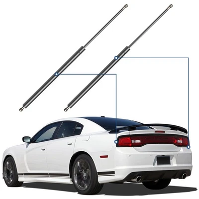 For 1984-1994 Jeep Cherokee Qty 2 Rear Hatch Tailgate Lift Supports Shock Struts Foto 1 de 4