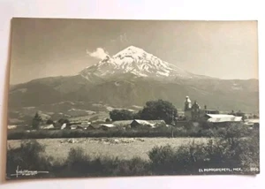 Postcard Vintage El Popocatepetl, Mexico A677 - Picture 1 of 3