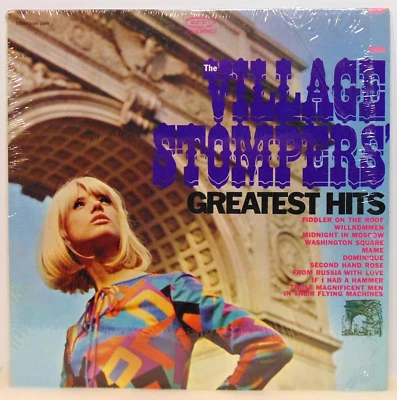 Village Stompers-Greatest Hits-1967 Epic BN 26318 Jazz Vinyl LP - SHRINK - EX/EX — 第 1/4 张图片