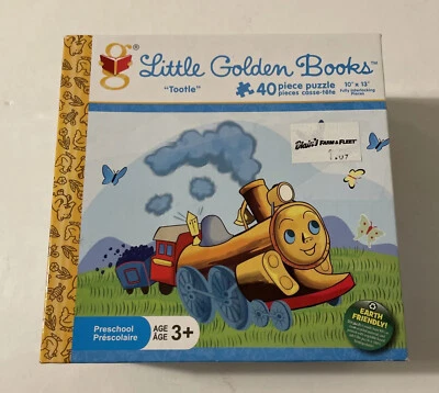 New/Sealed - Little Golden Books "Tootle" 30 pc Puzzle - 2010 Edition - Ages 3+ - Image 1 of 3