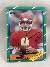 Bill Kenney -No Colorado- Kansas City Chiefs Autographed Card