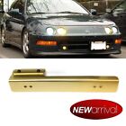 For: G25 Front Bumper Aluminum License Plate Relocation Bracket Gold Isuzu Amigo