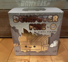 Kidrobot 100% Soft Dumpster Fire Black Friday Silver Chrome Edition Vinyl Figure