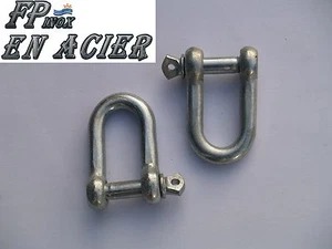 Manille Droite Acier M5 Libre ( Lot de 2 ) - Afbeelding 1 van 1