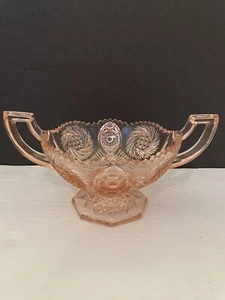 Imperial Fancy Colonial 2 handled bowl Pink Rosemarie vintage - Bild 1 von 5