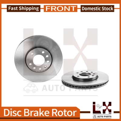 Conjunto de rotores de freio dianteiro Brembo alto desempenho original para 1999 Saab 9-5 - Imagem 1 de 4