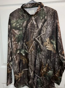 Vintage Safertec Rebound Xtra-Dri Realtree Made in USA Camo Hunting Shirt XL - Picture 1 of 4