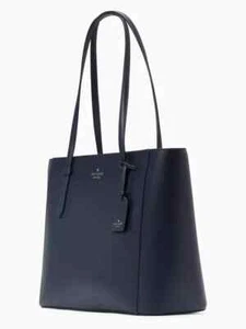 Bolso de Mano Kate Spade Schuyler Azul Marino K7354 Cartera Bolso Dije Nuevo con Etiquetas $359 Minorista - Imagen 1 de 6