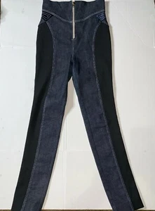 Preowned- Diane Von Furstenberg High Rise Stretch Denim Jeans Womens (Size 6) - Picture 1 of 6