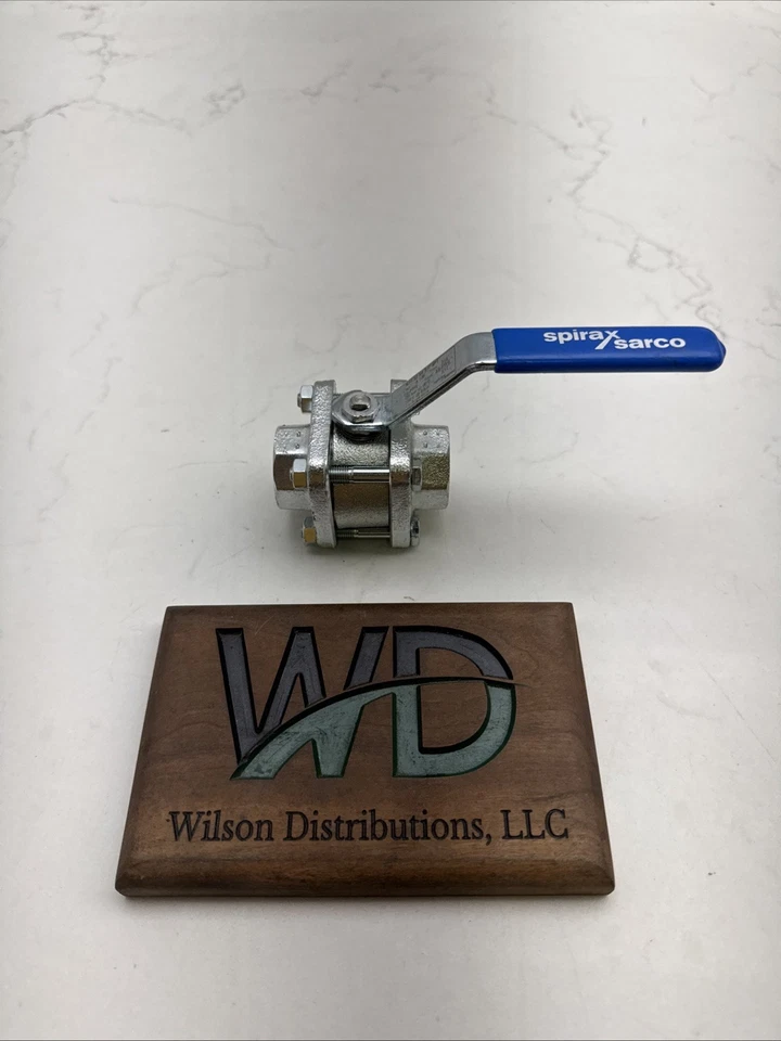 SPIRAX SARCO VÁLVULA BOLA 3/4" M10S2RB, PTFE, 1500PSI, 445° F, 3397315 Foto 1 de 2