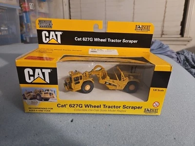 Norscot HO 55134 Die-Cast Cat 627G Wheel Tractor Scraper - Image 1 of 3