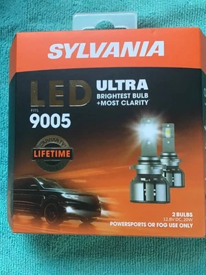 Sylvania 9005 LED ULTRA High Performance Power Headlight Bulbs - Image 1 of 2