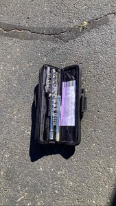 Flauta enchapada en plata Yamaha YFL-514 con estuche rígido hecha en Japón - Imagen 1 de 4