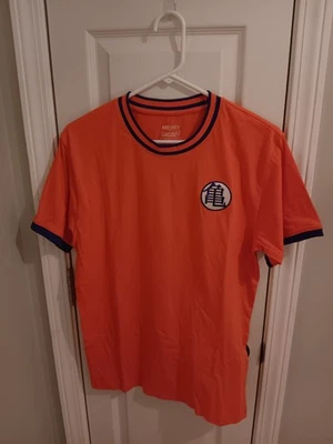 TOTALMENTE NUEVA Camiseta Dragon Ball Z BoxLunch Para Hombre (M) Naranja Timbre ENVÍO GRATUITO Foto 1 de 4