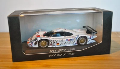 1998 Minichamps 1:43 Porsche 911 GT1 Racing Car 50 Years Porsche 1948-1998 - Image 1 of 4