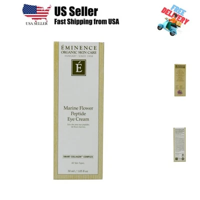 Péptido de flores marinas orgánico para el cuidado de la piel, crema para ojos, 1,05 onzas Foto 1 de 4