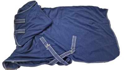 Equigen  Abschwitzdecke Transport Fleece Shetty Shetland Pony 115 cm RL blau neu - Bild 1 von 4