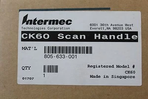 Kit de mango de escaneo INTERMEC 805-633-001 CK60 NSN 5340-01-530-8566 - Imagen 1 de 12