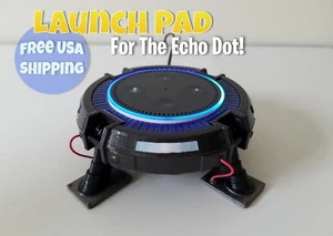 Soporte de almohadilla de salto de lanzamiento para Amazon Echo Dock - 2da GENERACIÓN - Hecho para ventilador Fortnite - Imagen 1 de 5