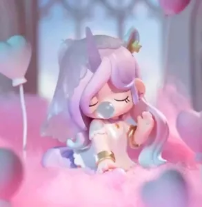 ROLIFE x NANCI Museum of Fantasy Series UNICORN 🦄💗 PVC Figure Pink NEW - Picture 1 of 8