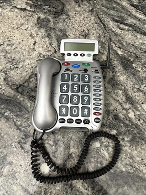 Geemarc ER600 Amplificado, Teléfono Fuerte con Botones de Respuesta a Emergencias - LÍNEA FIJA Foto 1 de 4