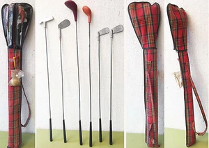 GOLF VINTAGE SAC DE GOLF JOUET POUR ENFANT COMPLET @VOIR@ - Picture 1 of 12