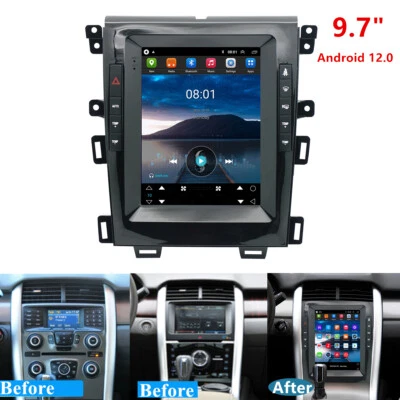 Unidad principal GPS estéreo radio Ford Edge 2010-2015 WiFi FM reproductor Android 9,7" Foto 1 de 4