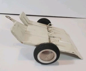 Vintage Buddy L 1960s Pressed Steel Motorcycle Trailer 7½ Inches Long - Picture 1 of 7