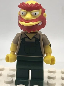 Lego The Simpsons Series 2 Minfigure Grounds Keeper Willie Retired Minifigure - Picture 1 of 10