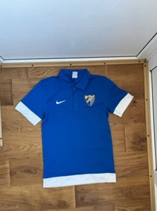 MALAGA 2015 2016 HOME FOOTBALL SHIRT SOCCER JERSEY NIKE Size S - Picture 1 of 6